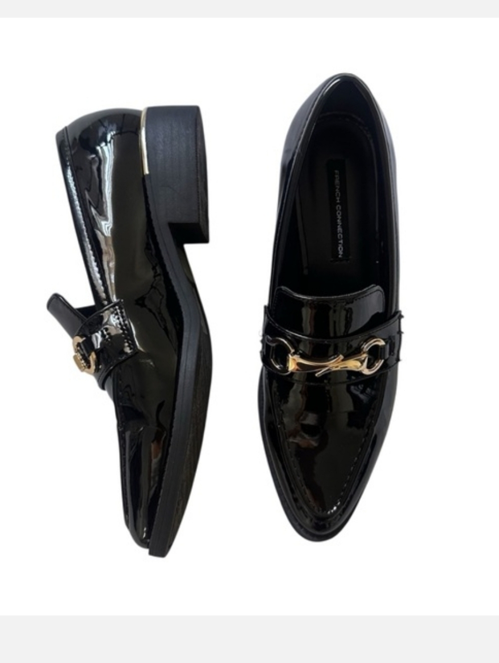 NIB French Connection Tailor Slip On Loafers. Size 6